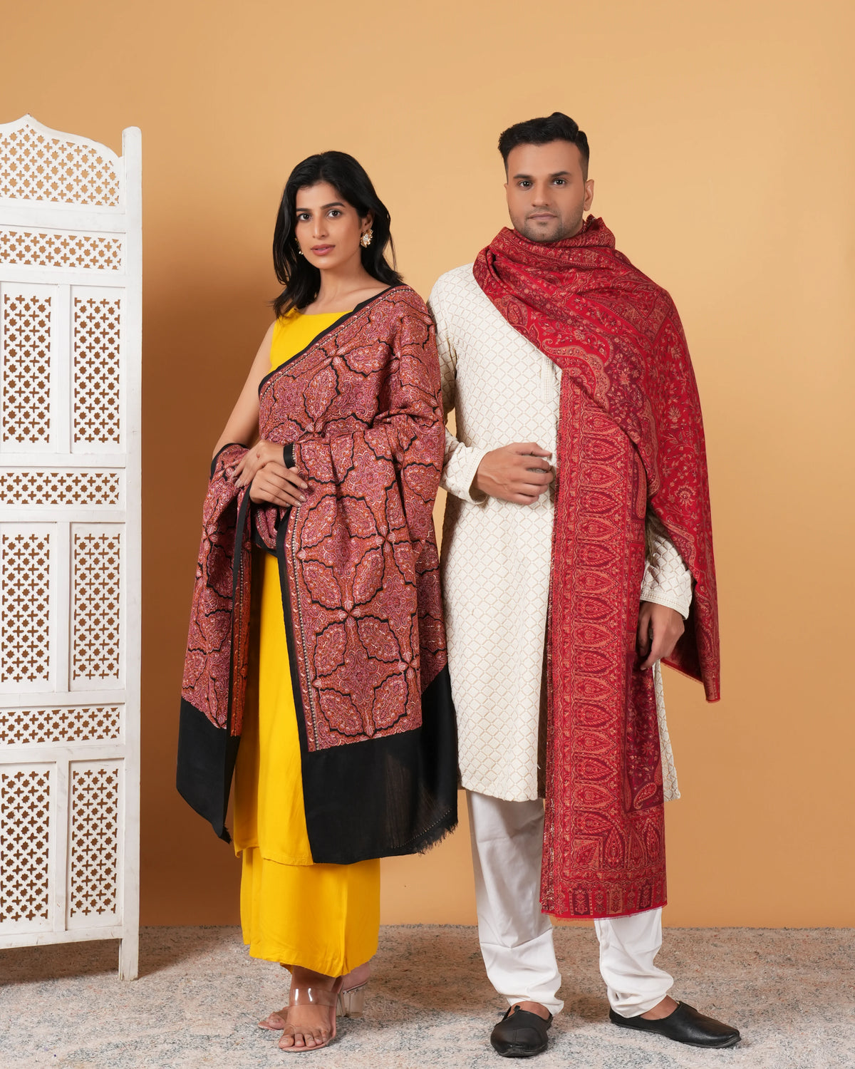 Jamawar Woolen Shawl