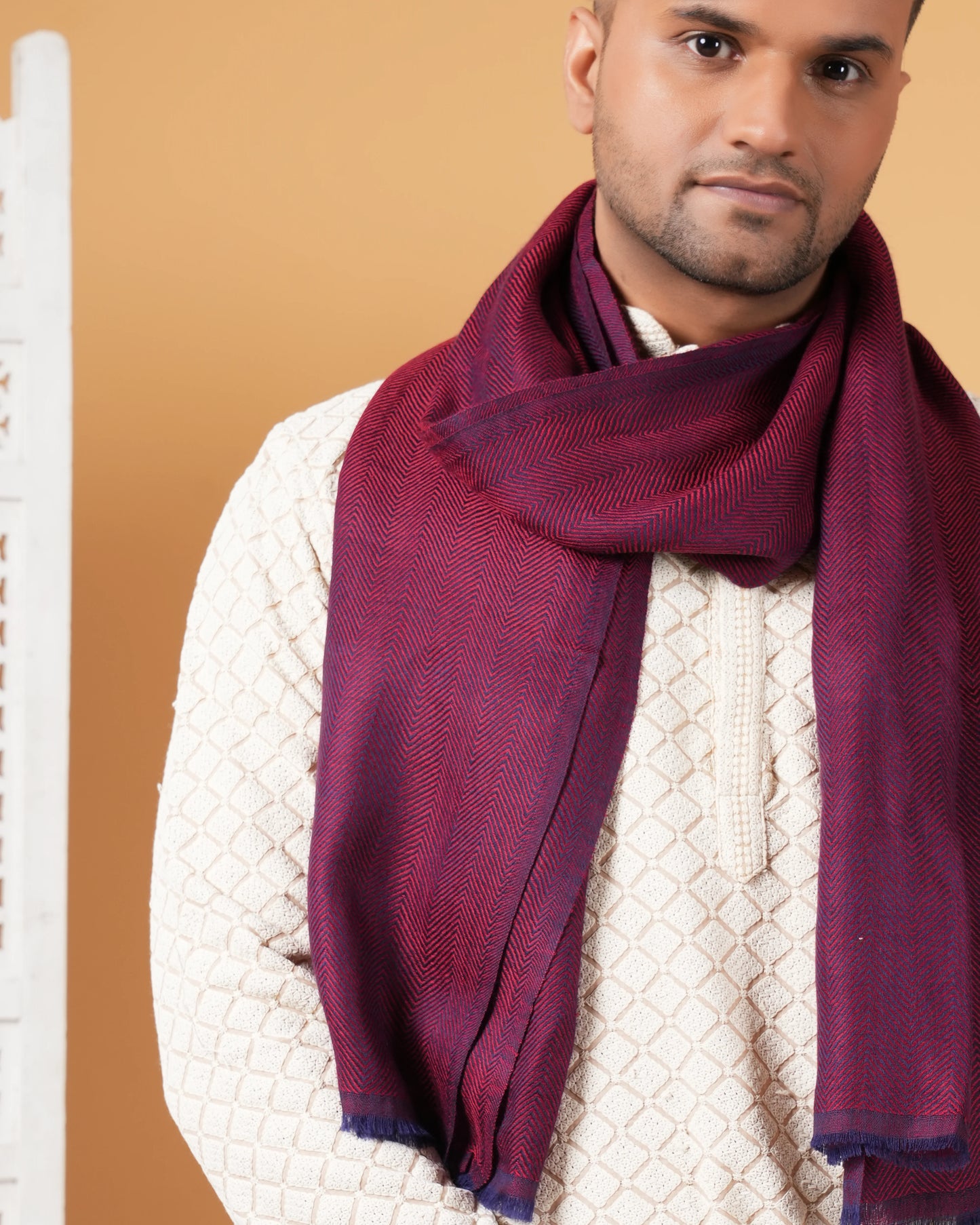 Herringbone Pashmina Stole