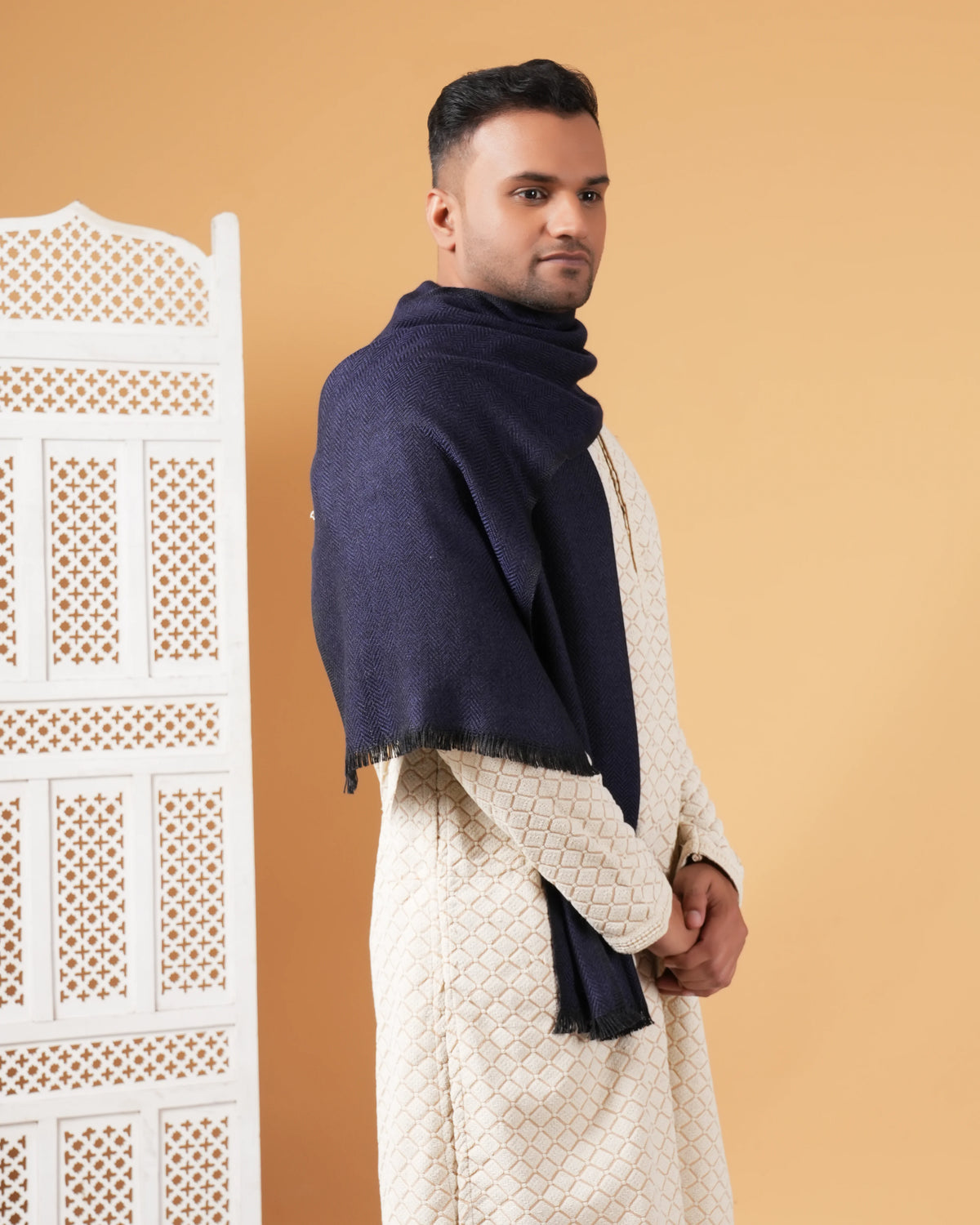 Herringbone Pashmina Muffler