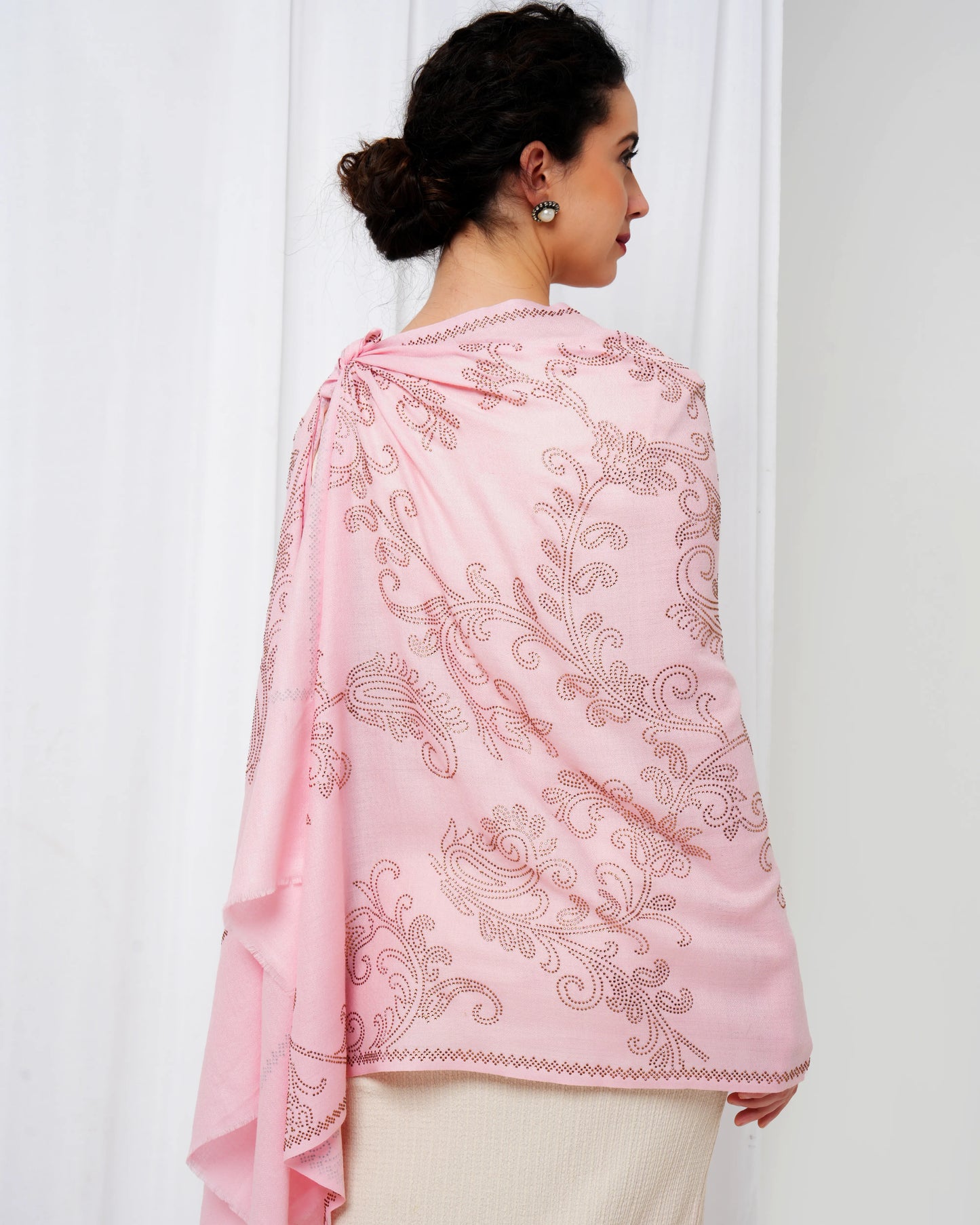 Swarovski Woolen Stole