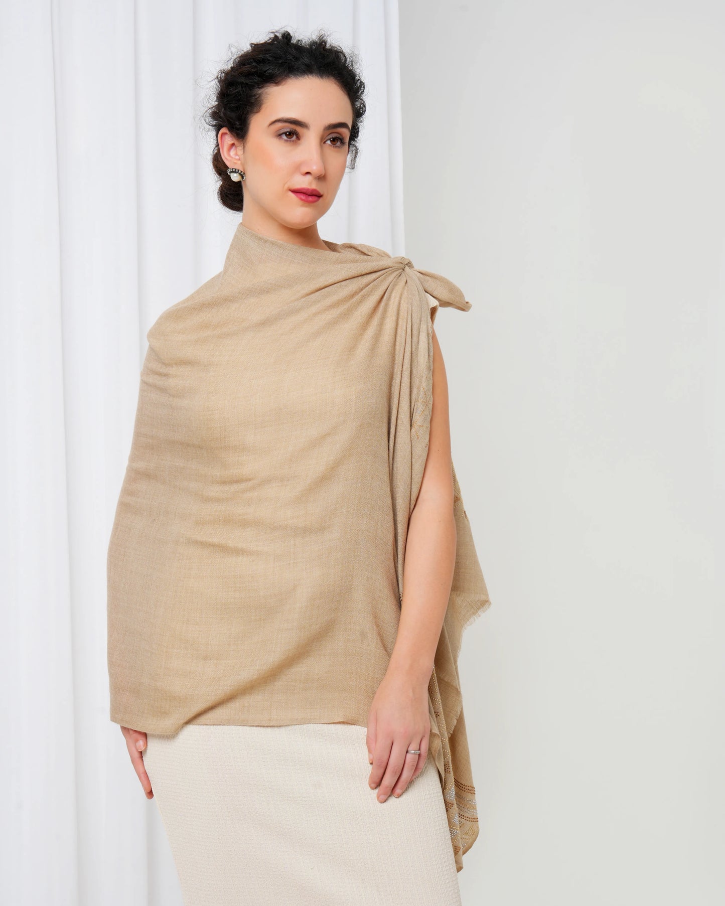 Swarovski Woolen Stole