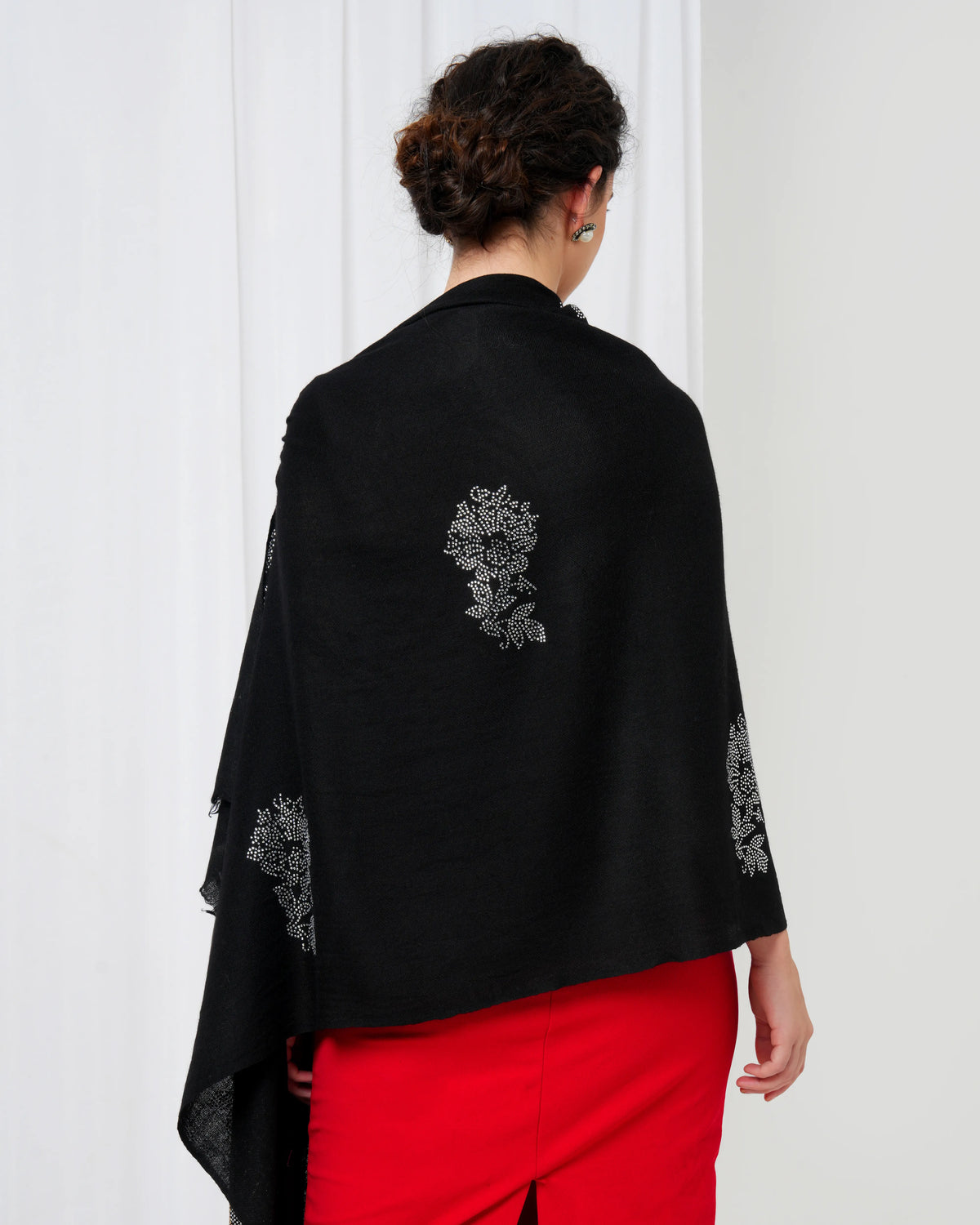 Swarovski Woolen Stole