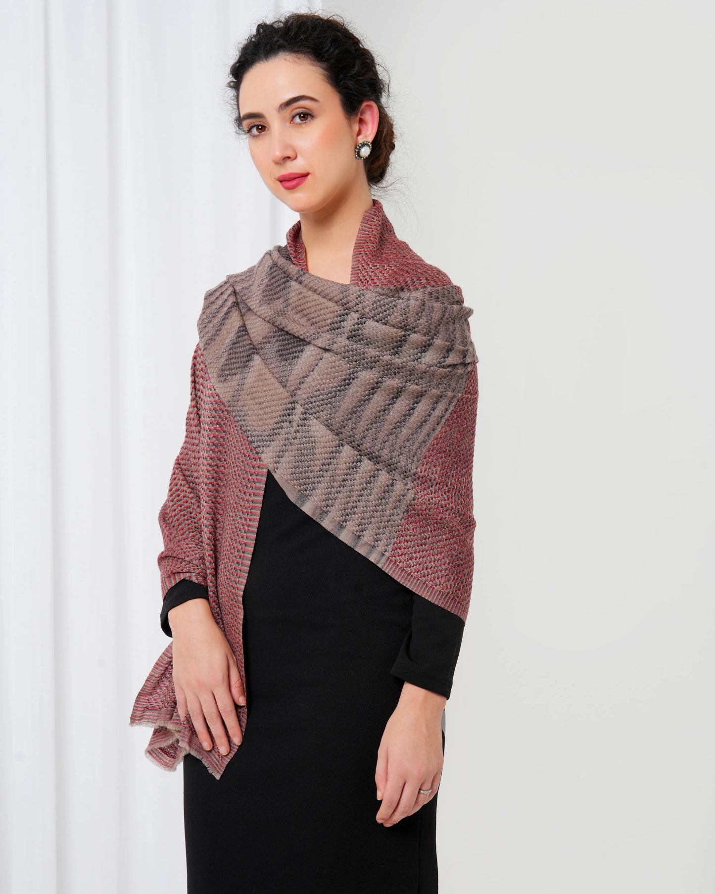 Reversible Cashmere Stole
