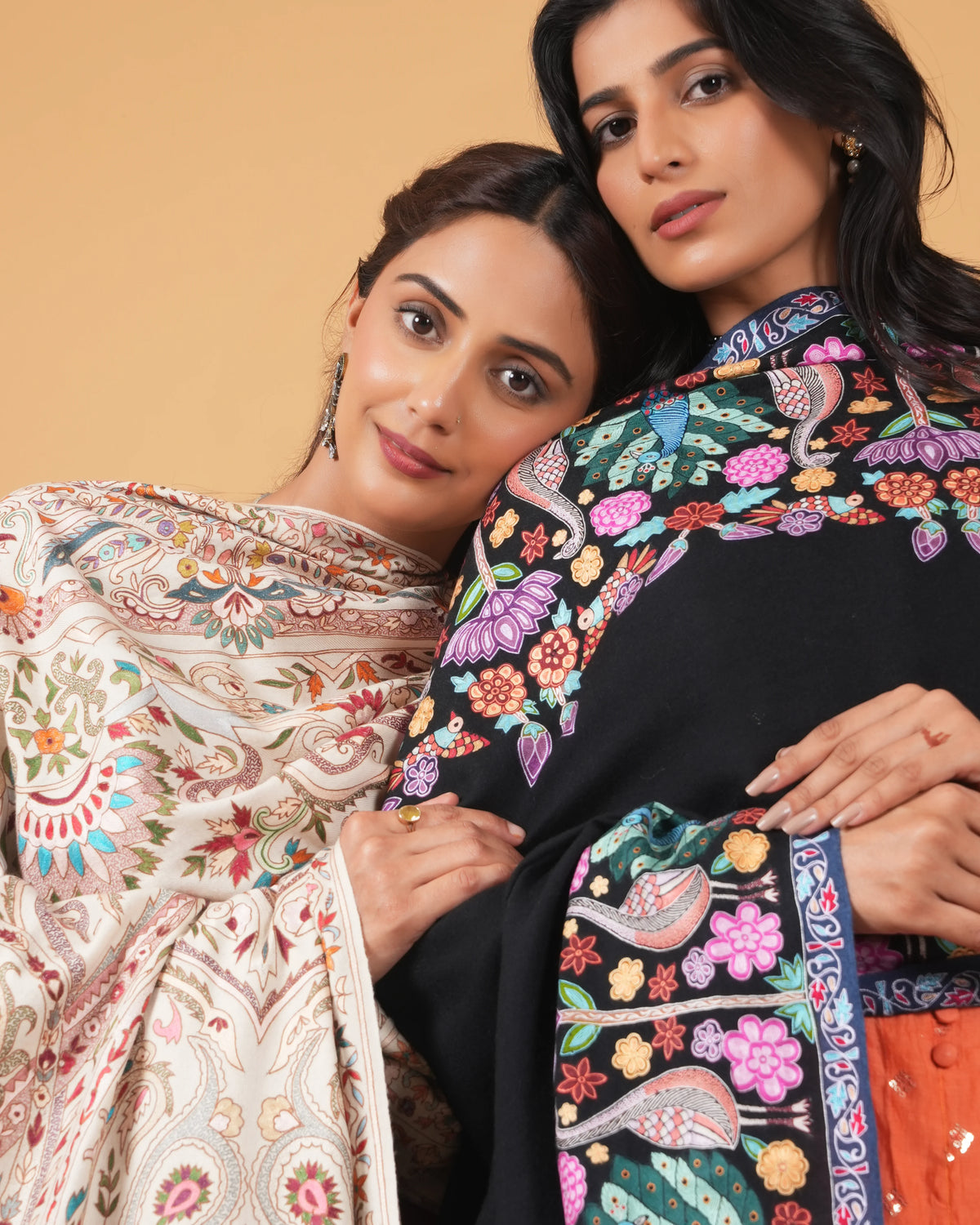 Kalamkari Pashmina Shawl