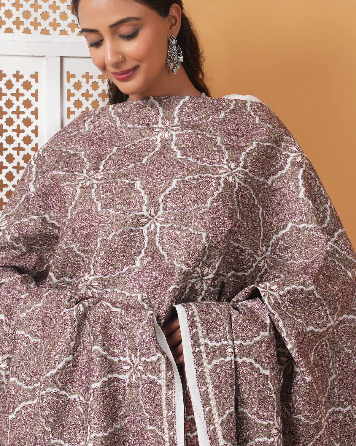 Jama Woolen  Shawl