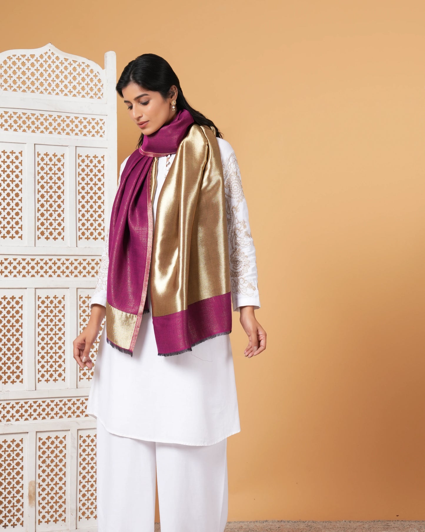 Reversible Woolen Stole