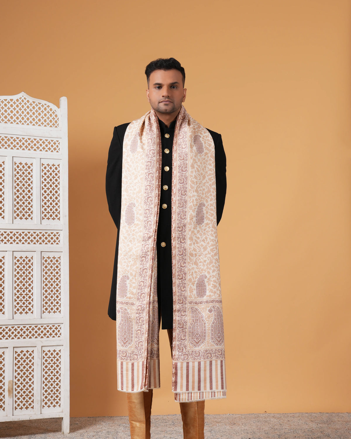 Kani Woolen Men's Shawl