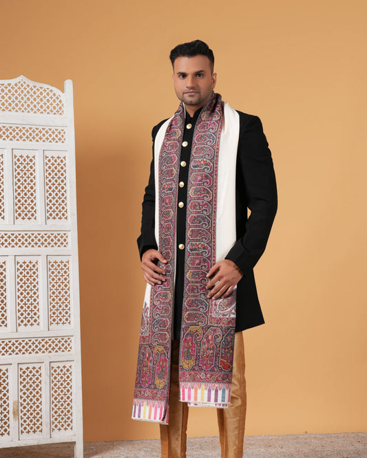 Kani Woolen Men's Shawl