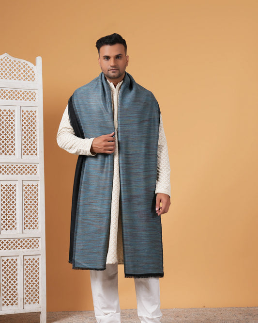 Reversible Woolen Men's Shawl