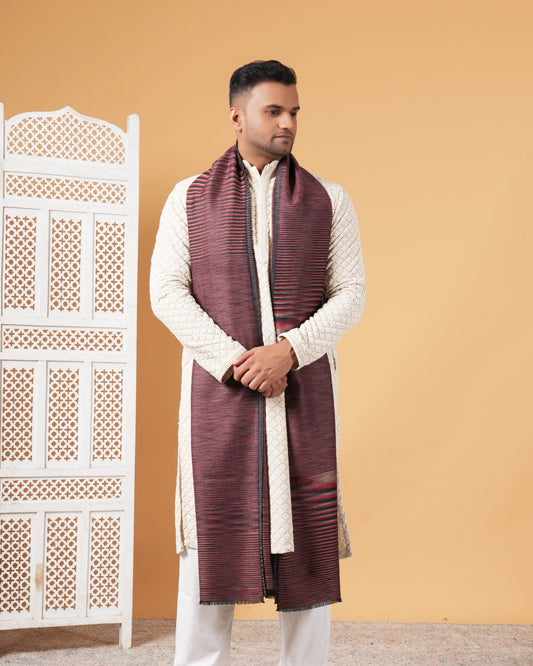 Reversible Pashmina Men's Shawl