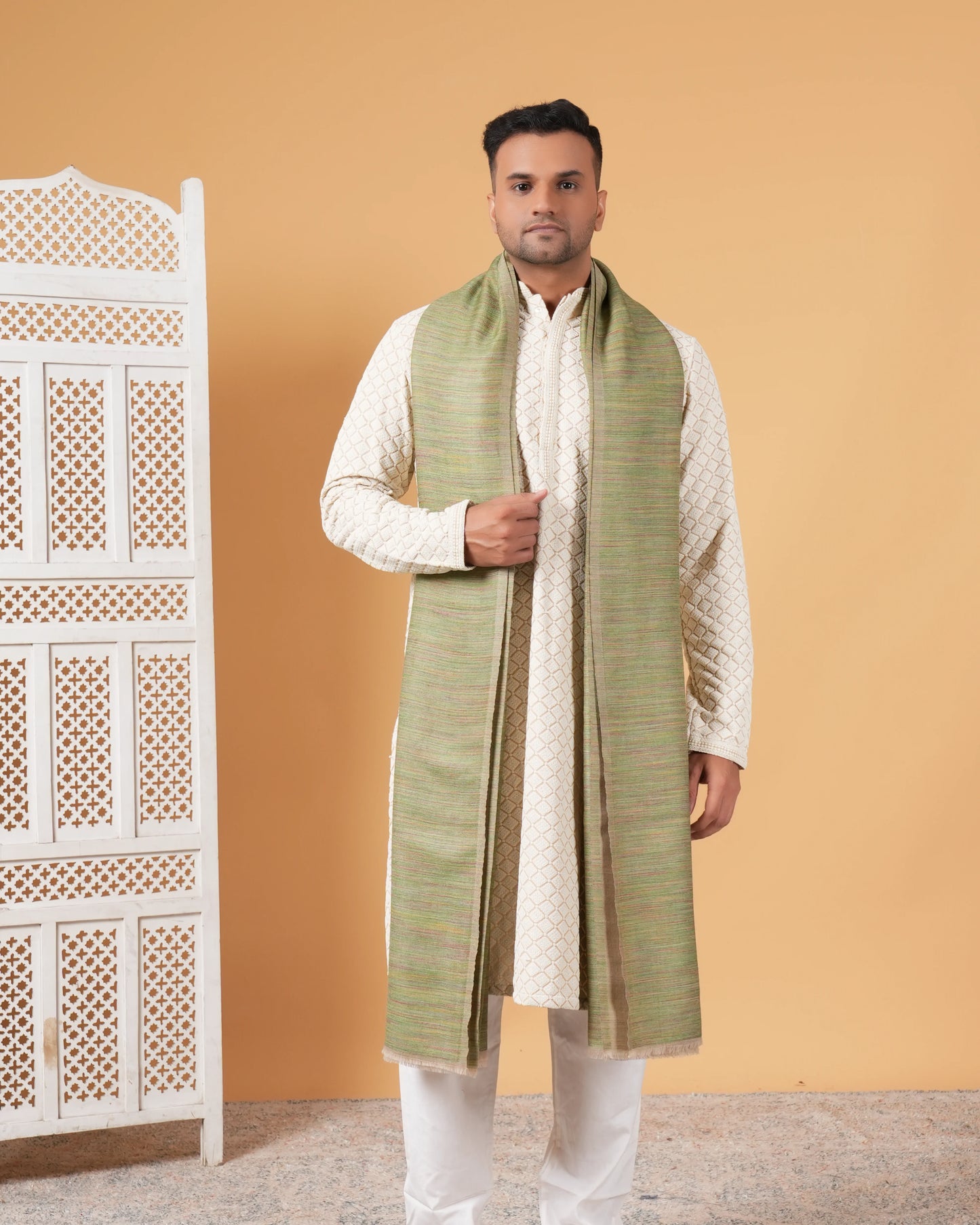 Reversible Pashmina Men's Shawl
