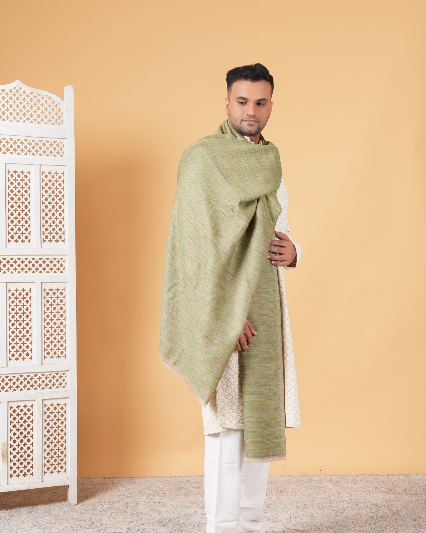 Reversible Pashmina Men's Shawl