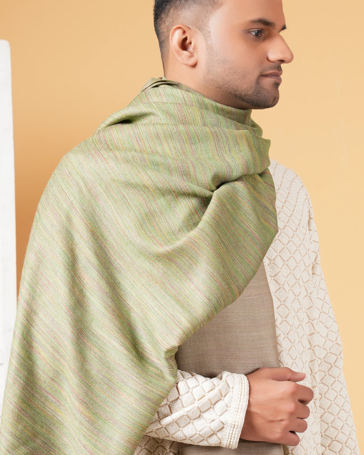 Reversible Pashmina Men's Shawl