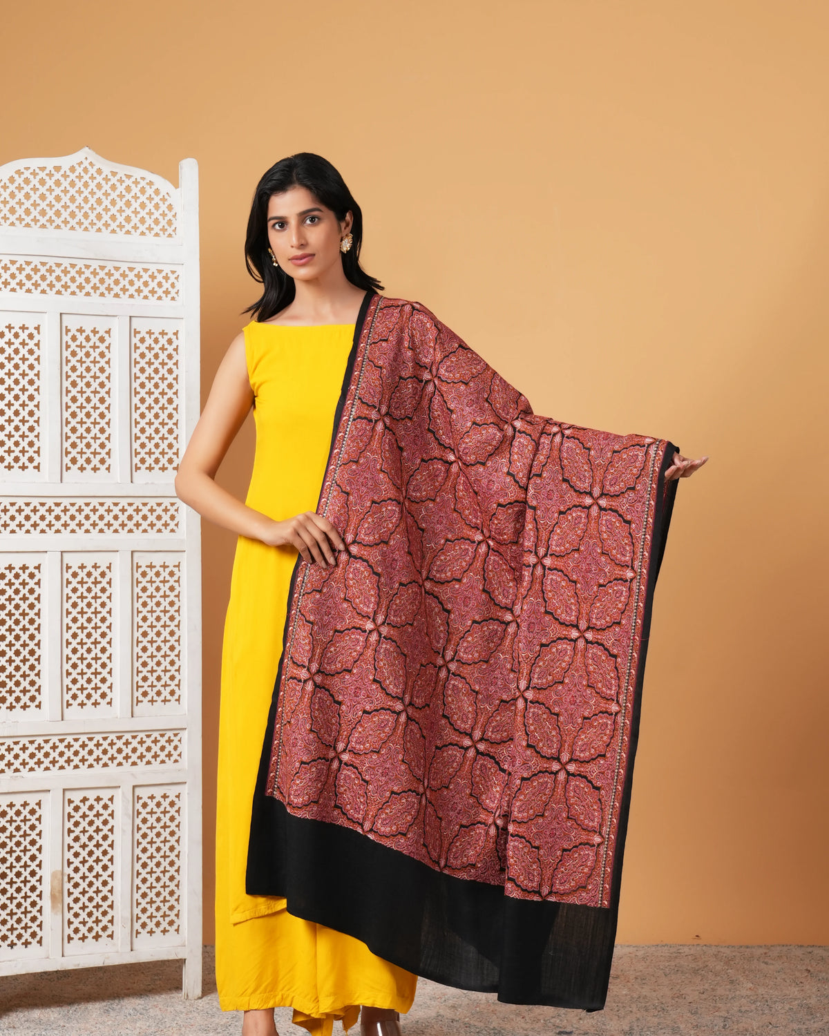 Jamawar Woolen Shawl
