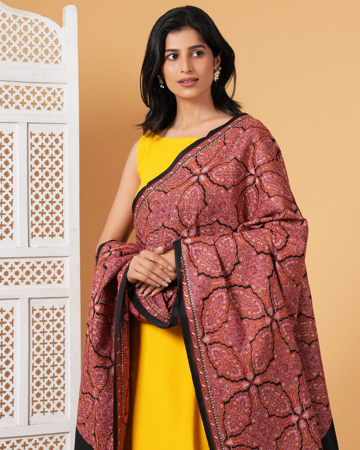 Jamawar Woolen Shawl
