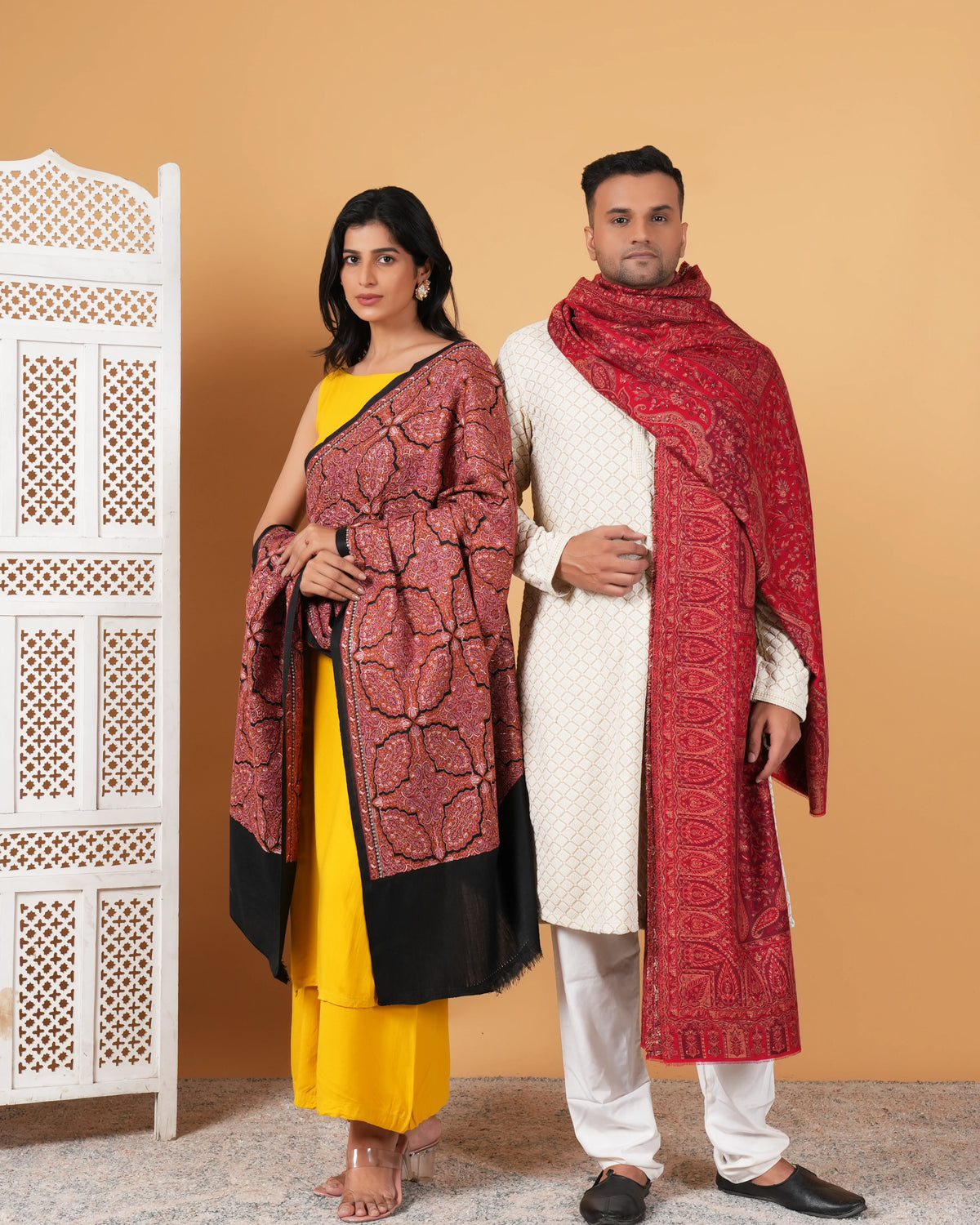 Kani Woolen Men's Shawl