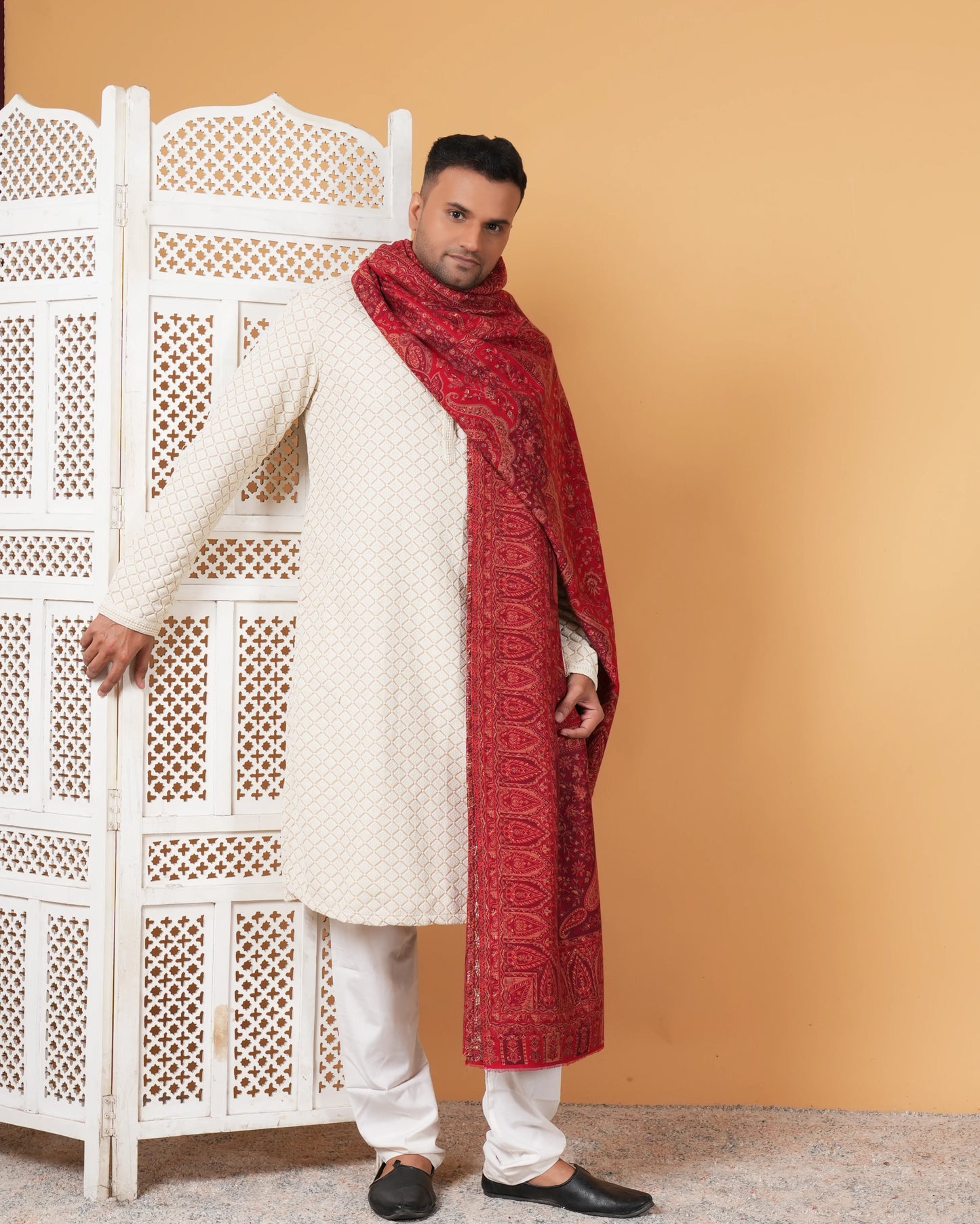 Kani Woolen Men's Shawl
