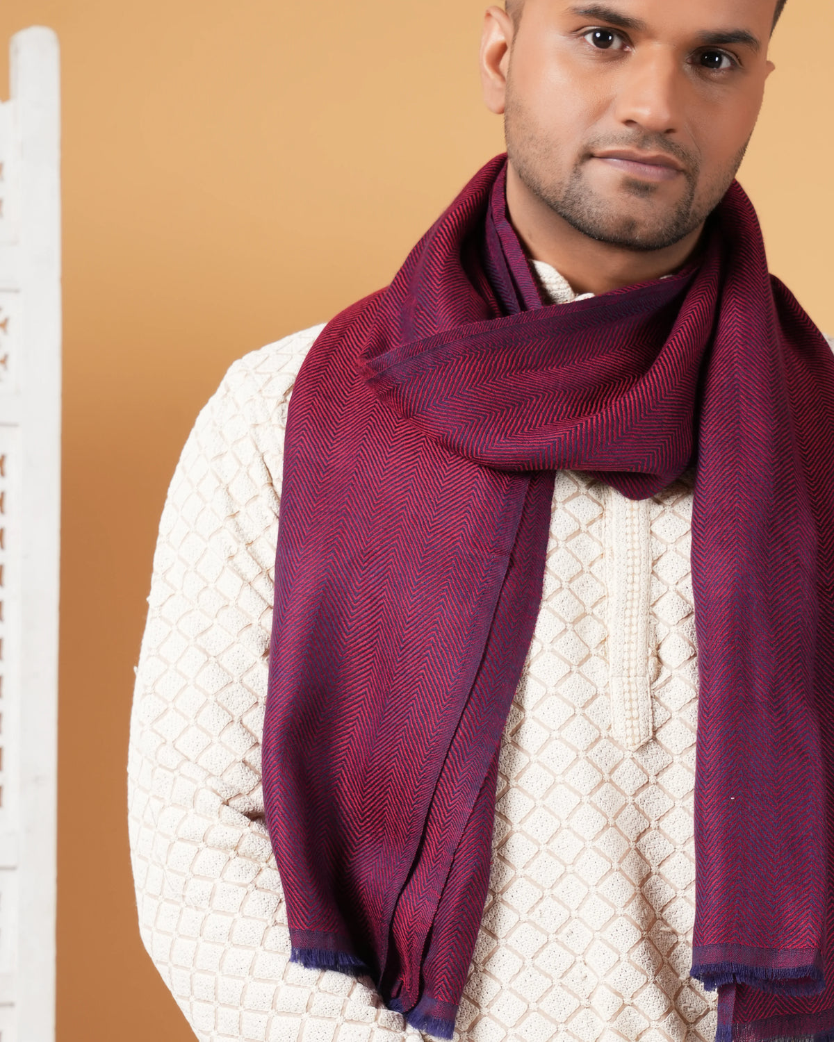 Herringbone Pashmina Stole