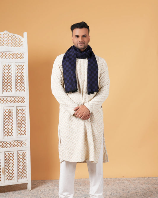 Check Pashmina Muffler