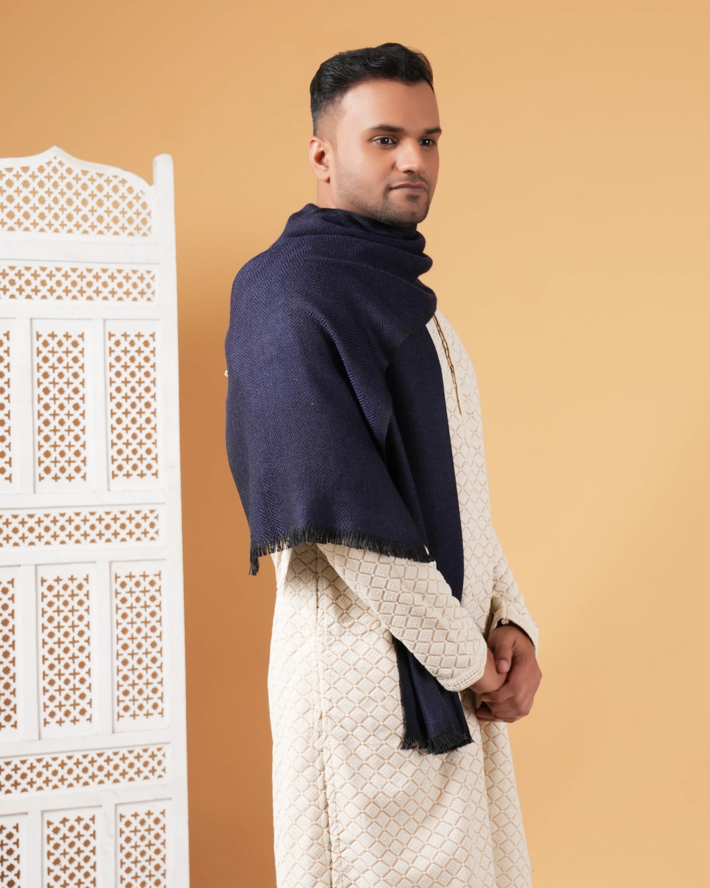 Herringbone Pashmina Muffler