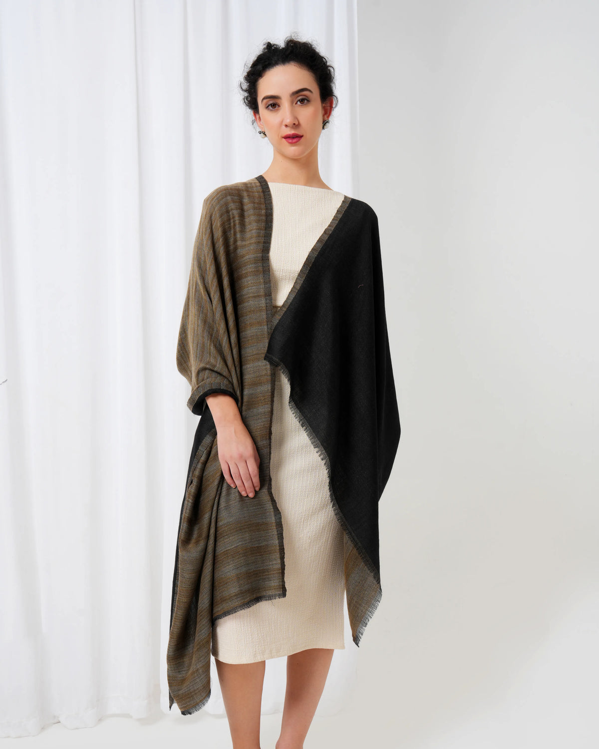 Space-Dyed Woolen Stole