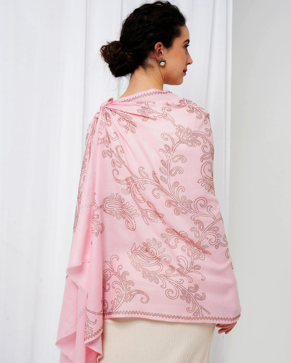 Swarovski Woolen Stole