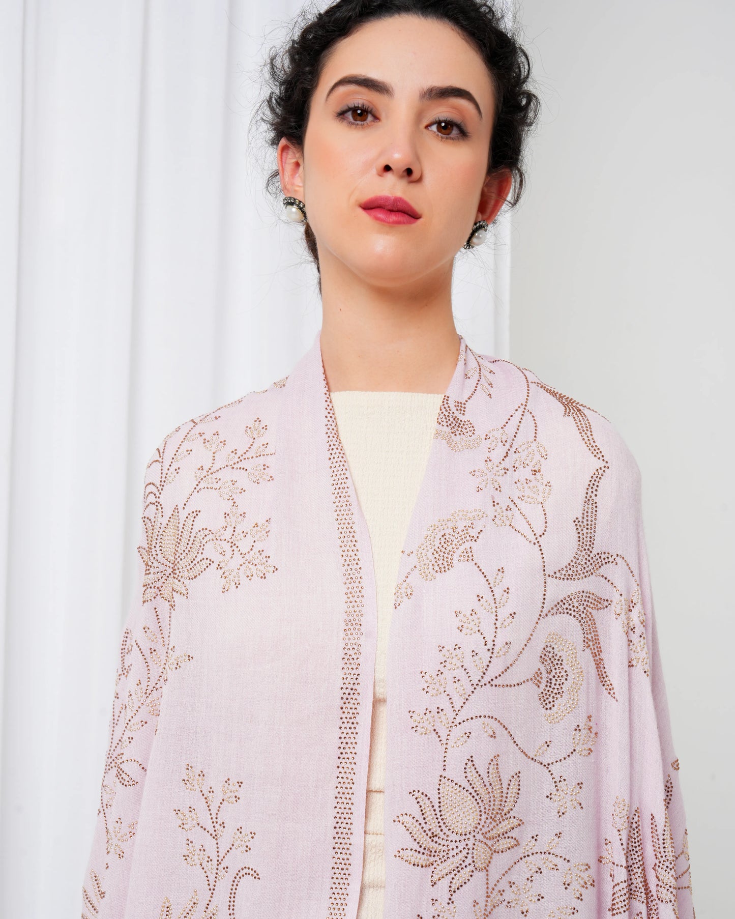 Swarovski Woolen Stole