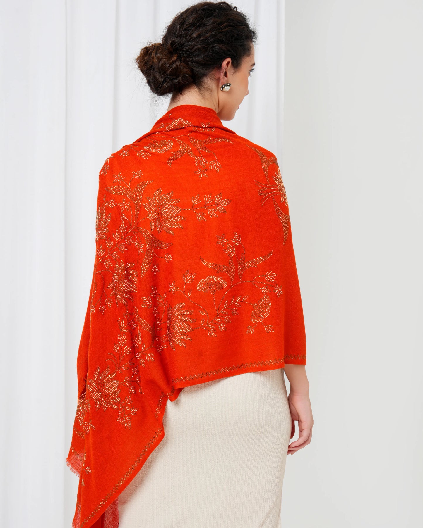 Swarovski Woolen Stole