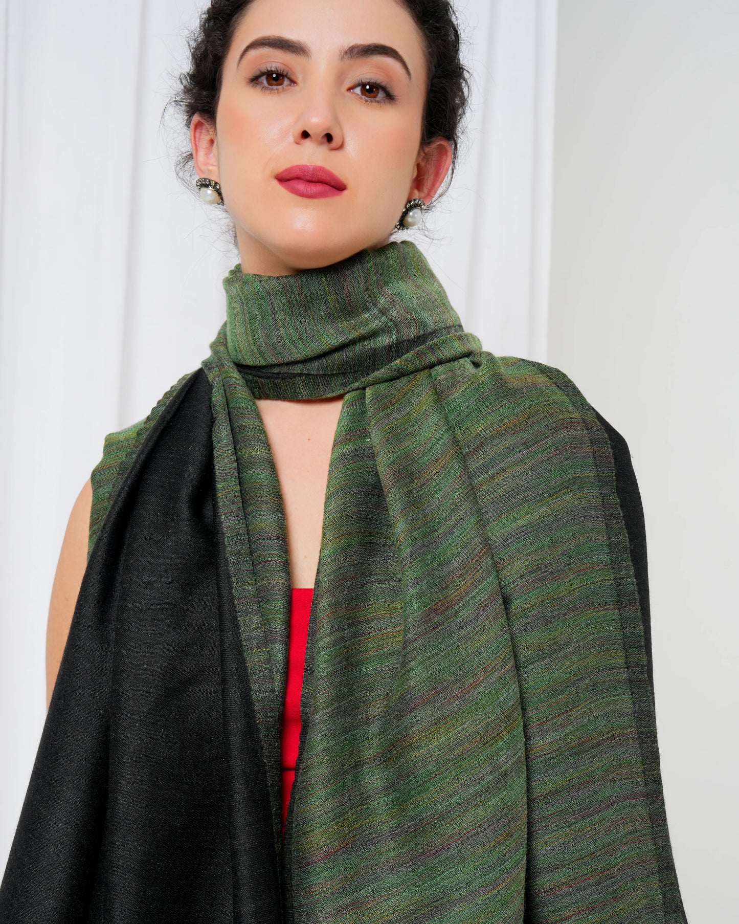 Space Dyed Woolen Stole