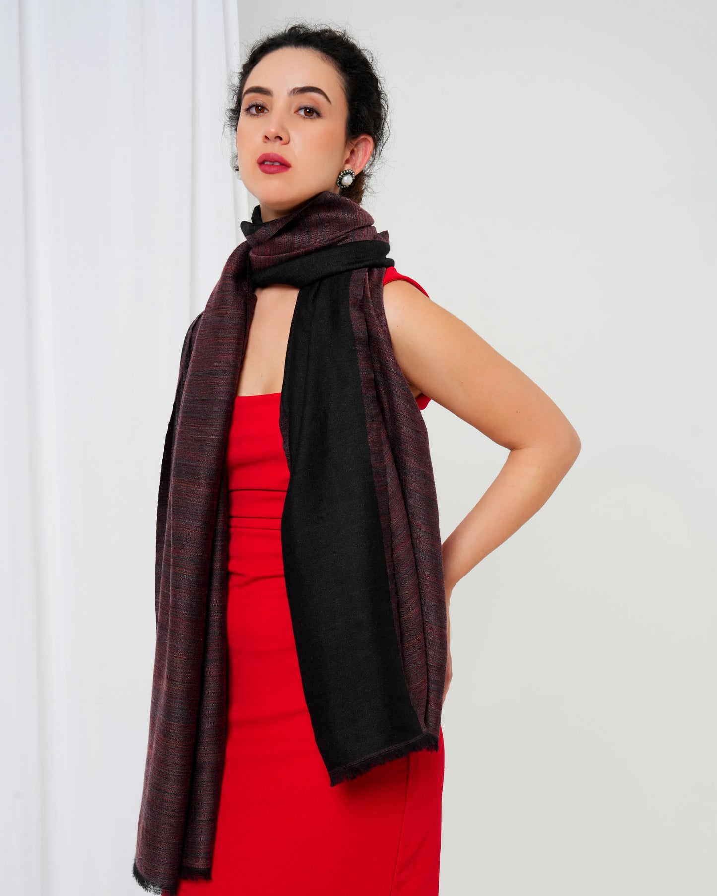 Space Dyed Woolen Stole