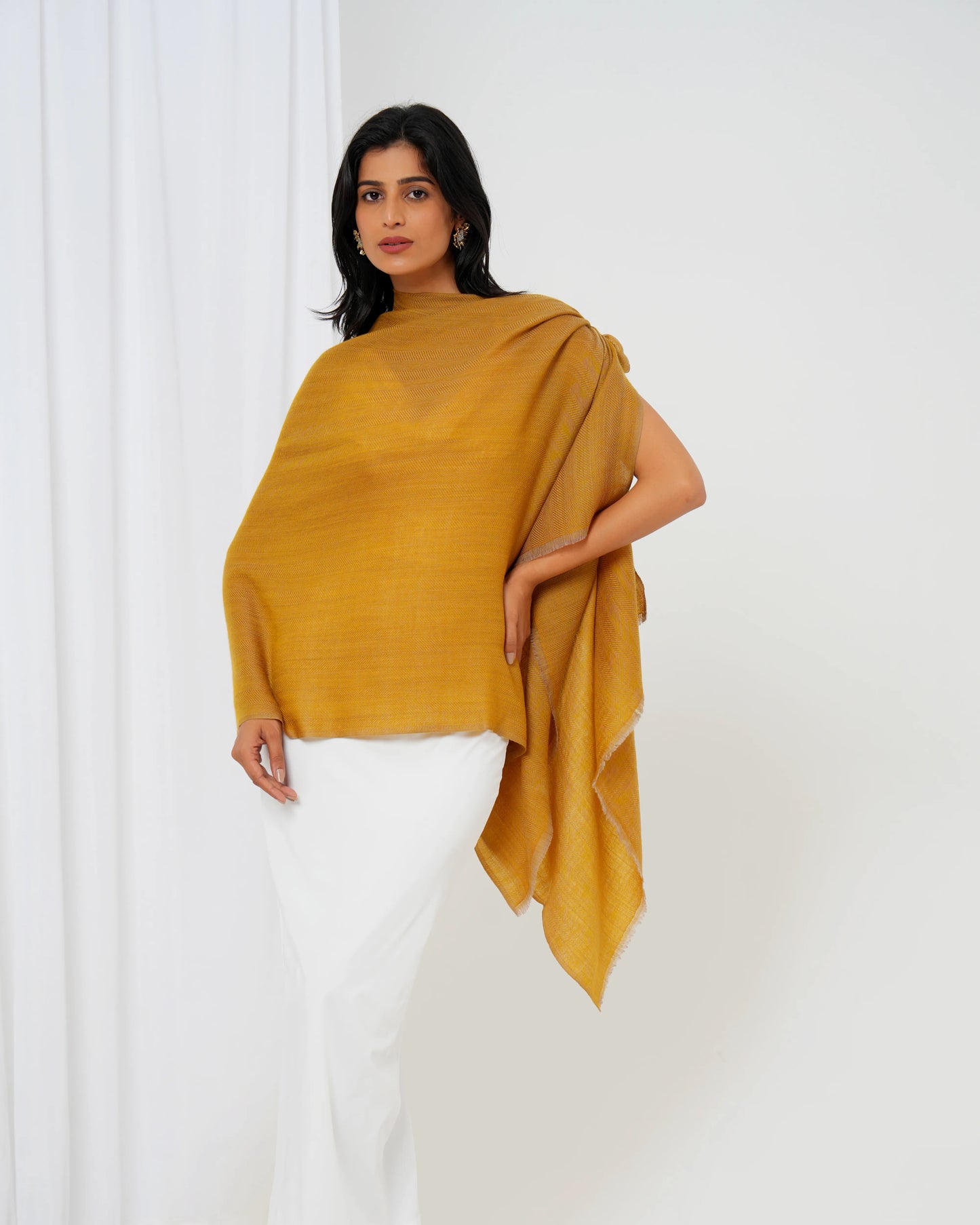 Herringbone Pashmina Stole