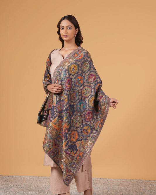Reversible Woolen Stole