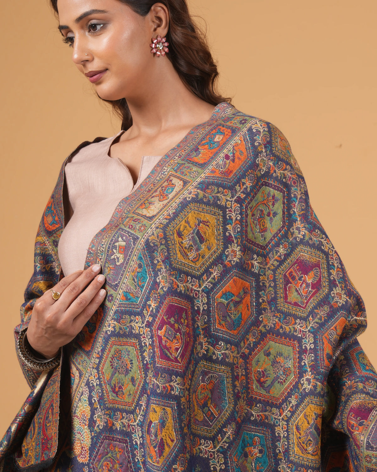 Reversible Woolen Stole