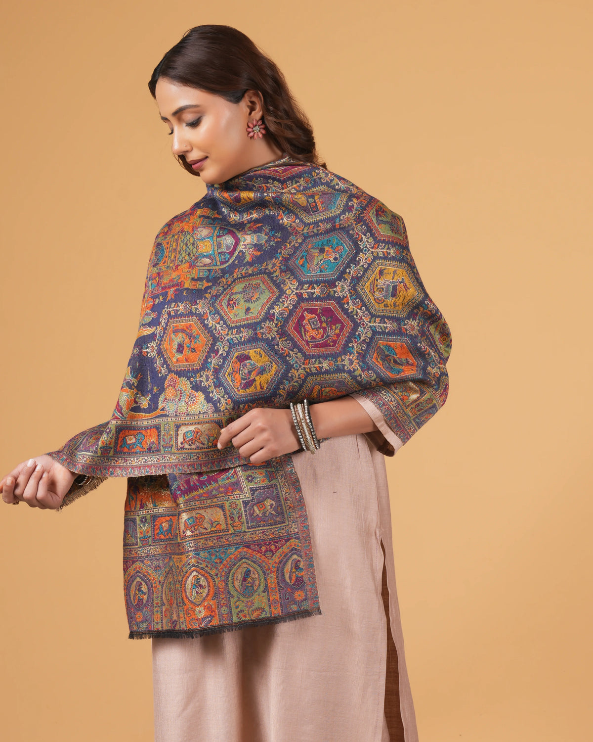 Reversible Woolen Stole