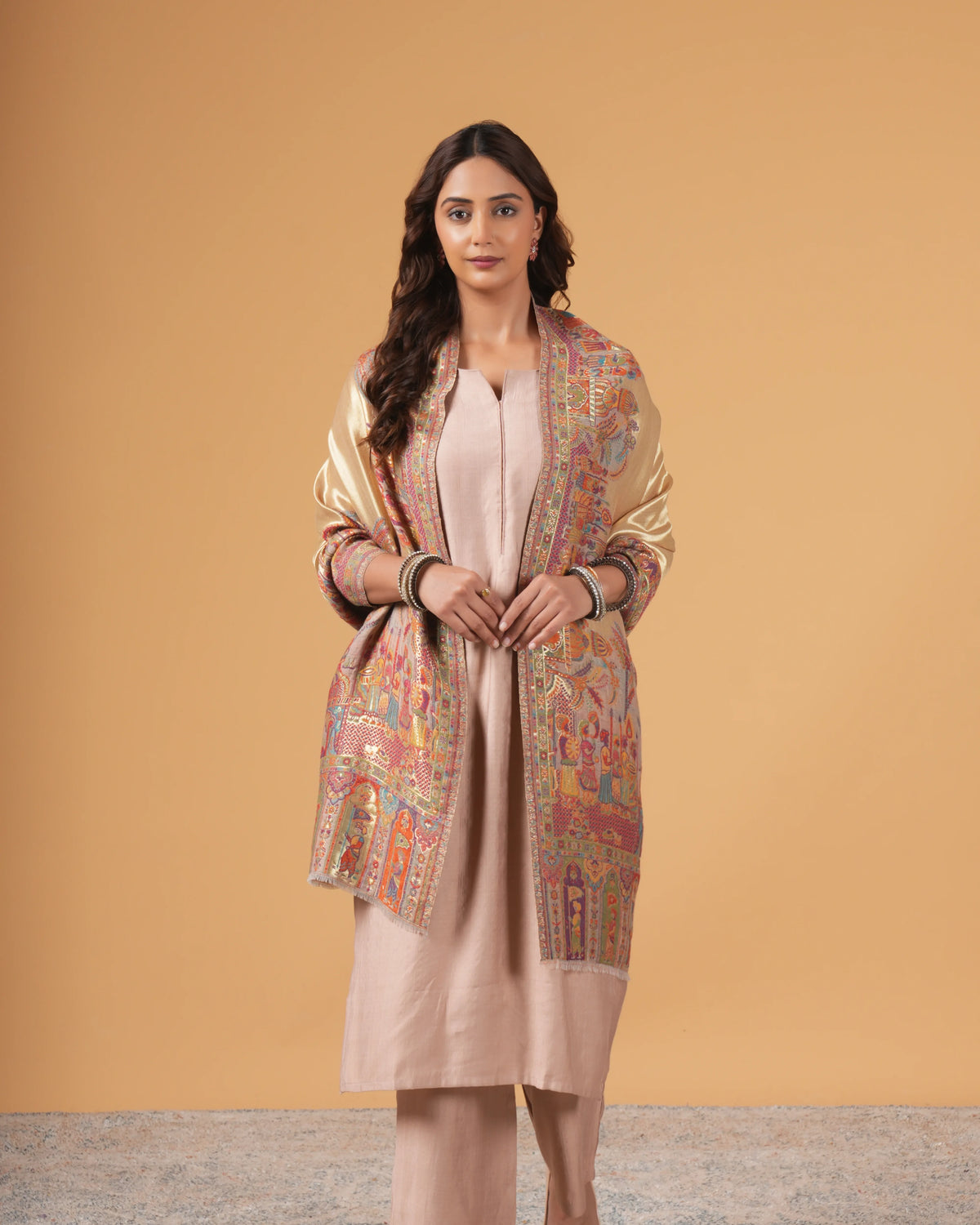 Zari Woolen Stole