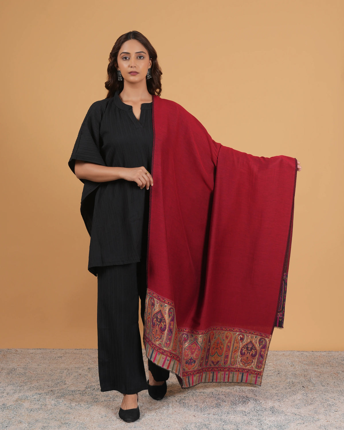 Reversible Woolen Shawl