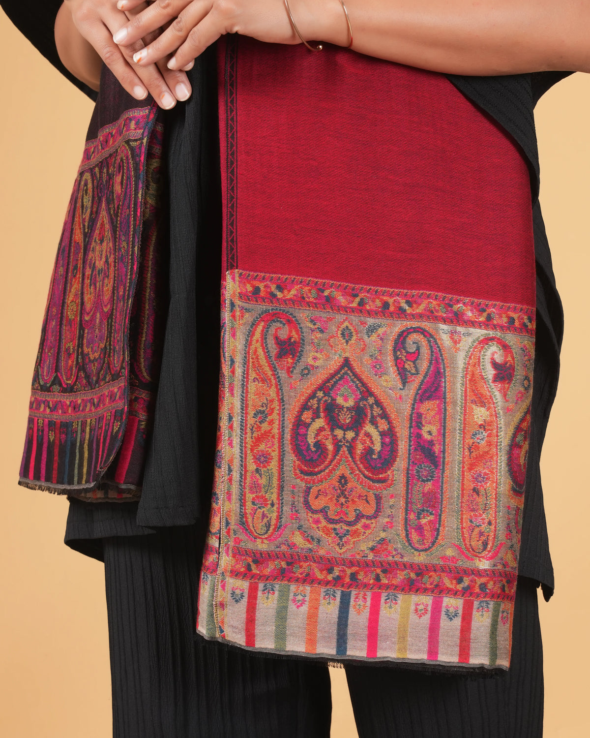 Reversible Woolen Shawl