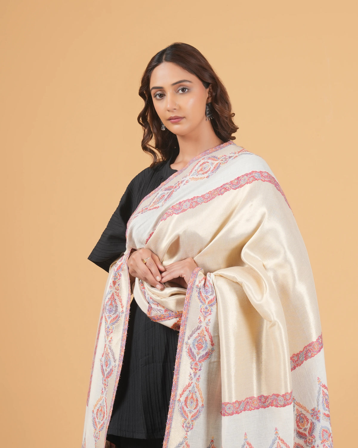 Zari Woolen Shawl