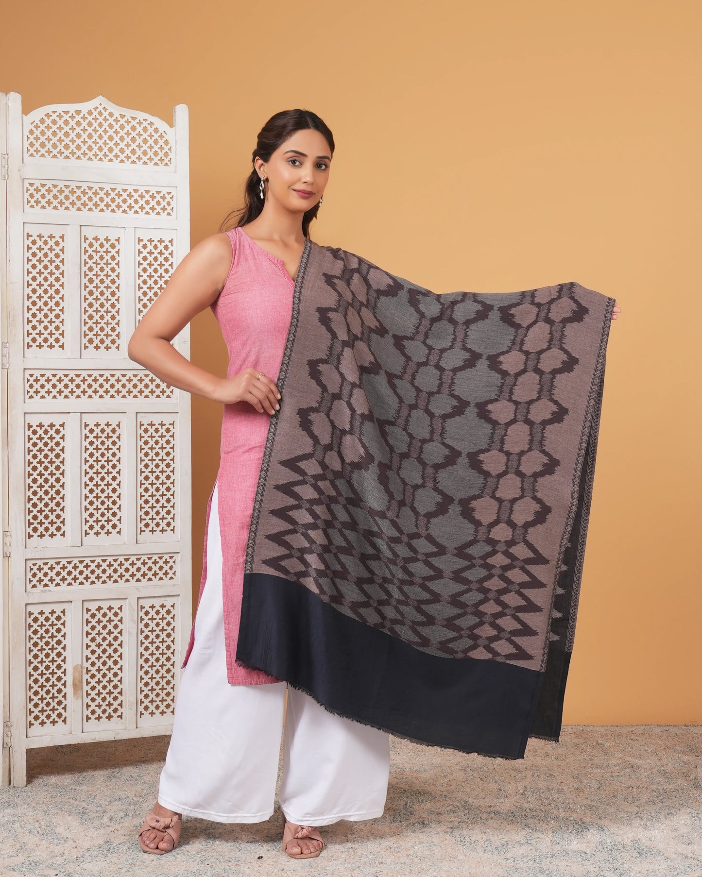 Reversible Woolen Shawl