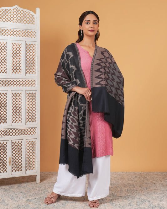 Reversible Woolen Shawl