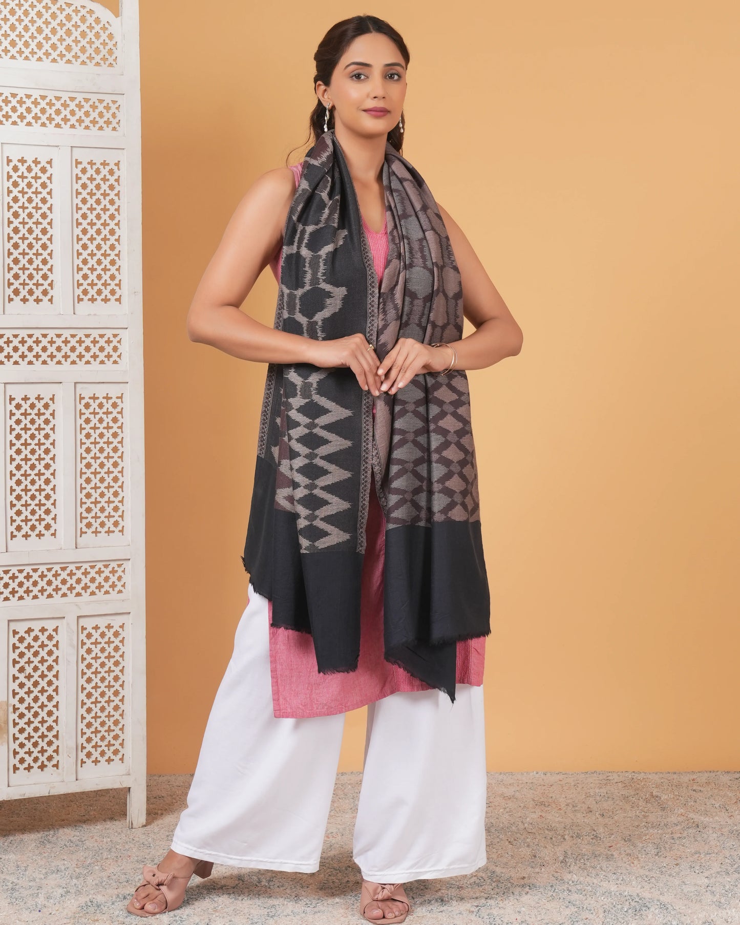 Reversible Woolen Shawl